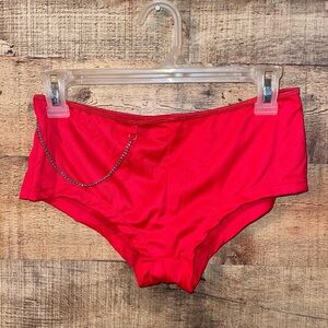 🍒 Dancewear Short Shorts with Chain
